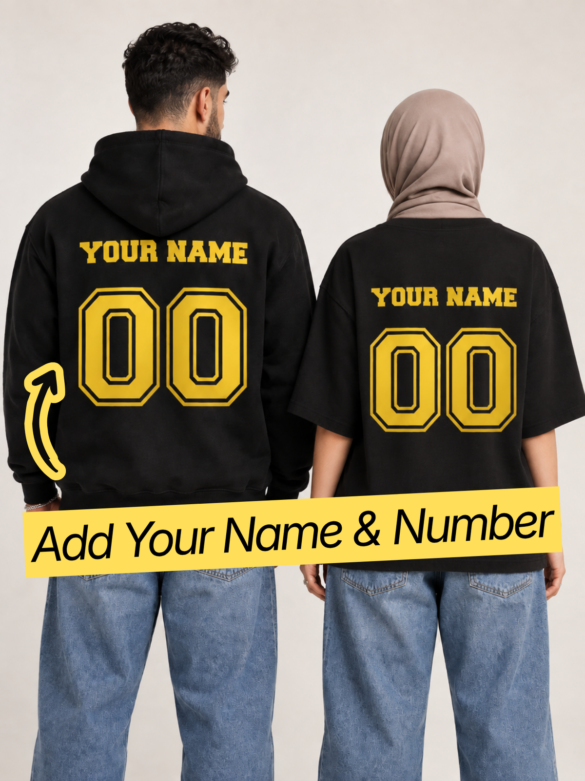 Name & Number Hoodie