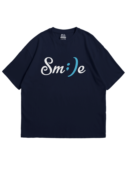 ابتسم :) - أزرق