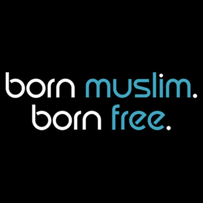 Born Muslim Born Free Sweatshirt - Sixth Degree Clothing