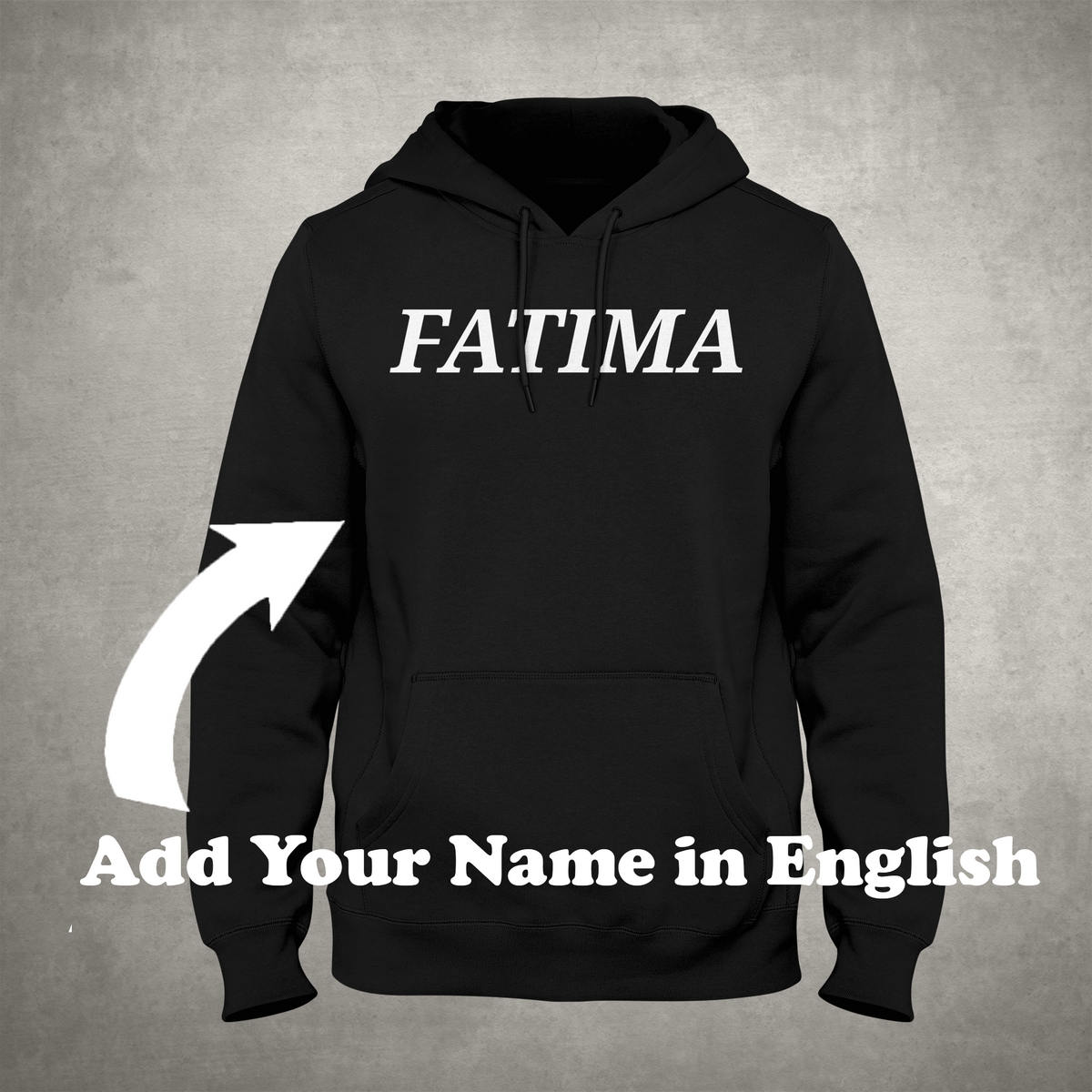 هودي يحمل اسم شخصي (إنجليزي - DS)