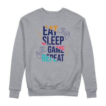 Eat Sleep Game Repeat - Sixth Degree Clothing